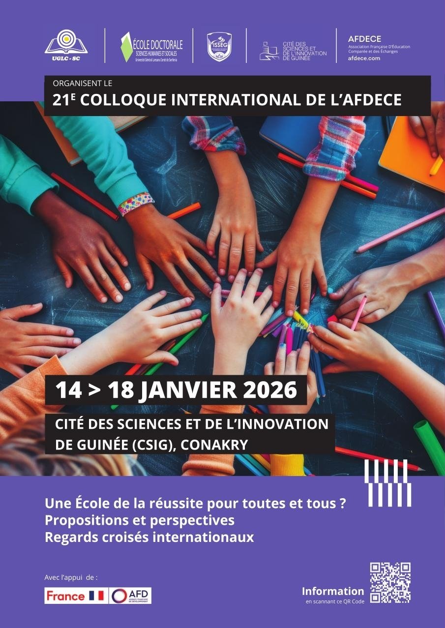 21e Colloque Guinee 2026 AFDECE
